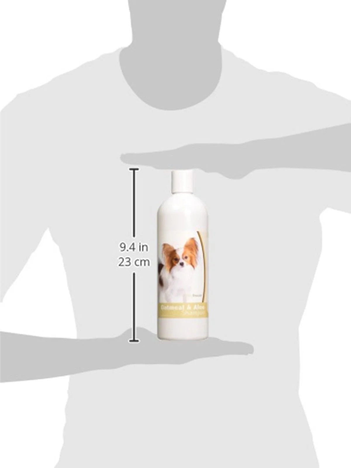 Healthy Breeds Papillon Oatmeal Dog Shampoo with Aloe 16 oz