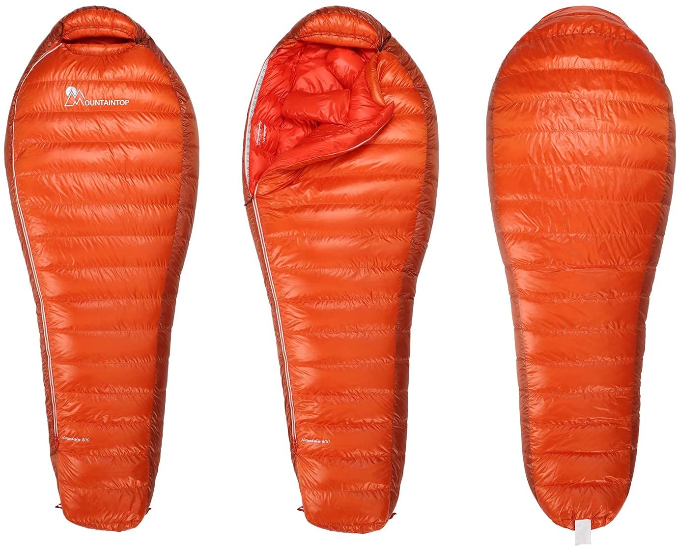 Down Sleeping Bag, 15 Degree F 650 Fill Power Backpacking Sleeping Bag - Ultralight Compact Portable Hiking Camping Sleeping Bag with Compression Sack for Adults, Teen