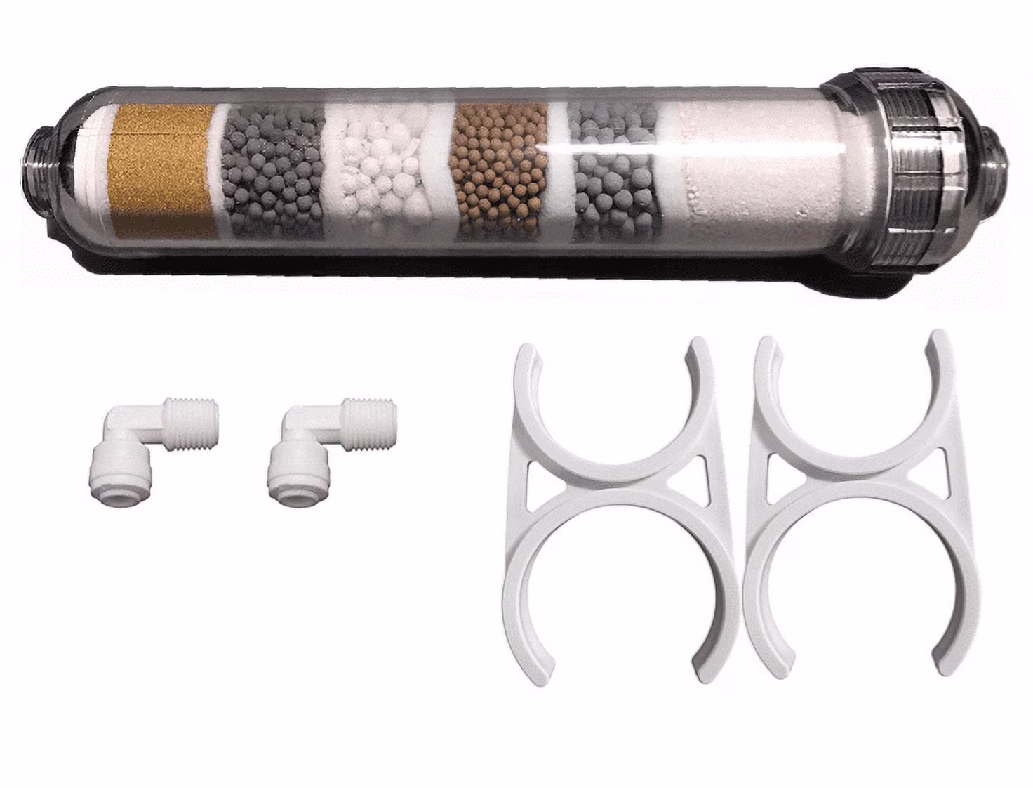 PREMIER 6 Stage- Inline Alkaline | KDF | Mineral pH Balancing Drinking Water Filter | 2