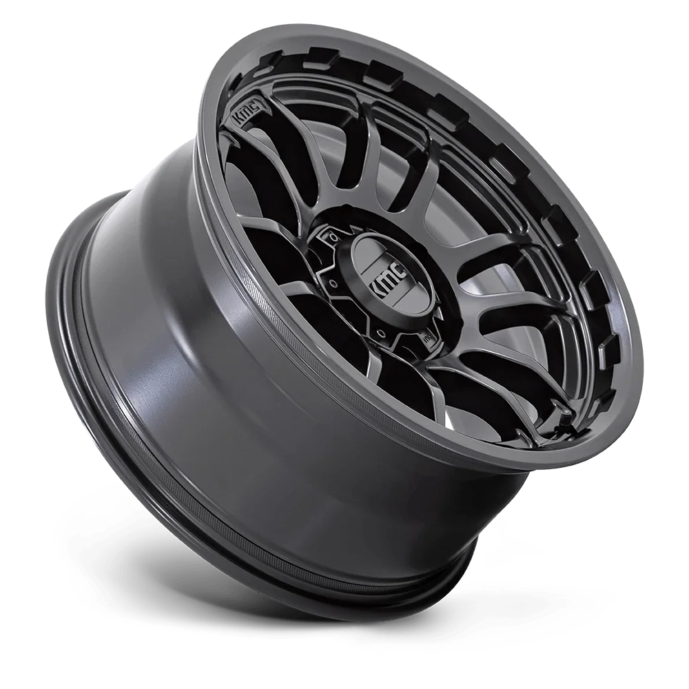 KMC Cast Aluminum Rim KM727 20X9 6X135 S-BLK 0MM, KM727MX20906300