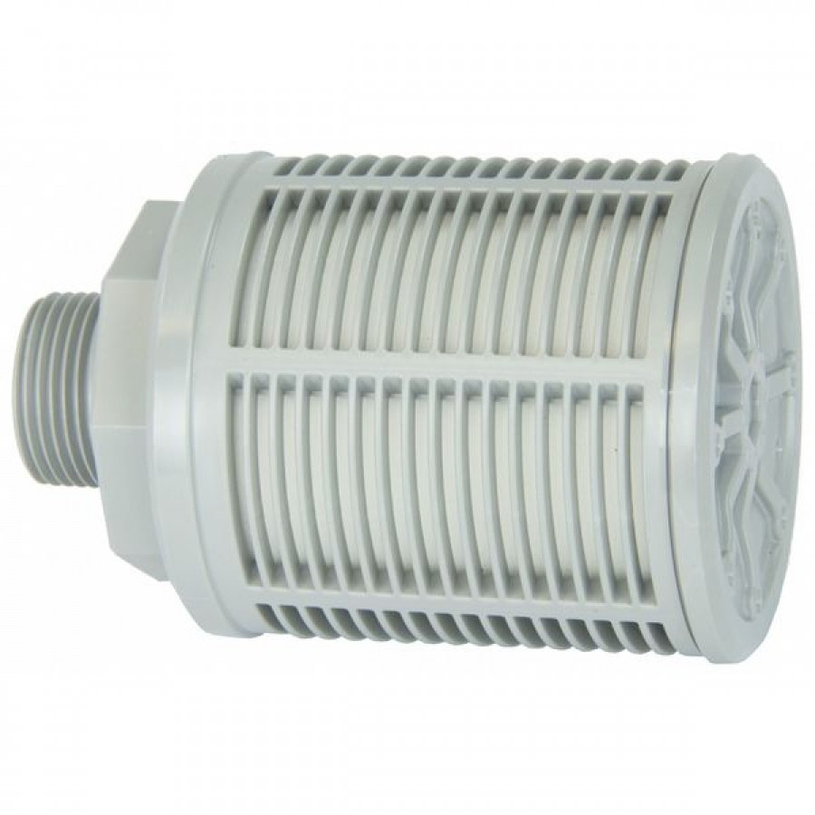 Dayton Pump Muffler,40 Micron,1 In NPT In.  22A609