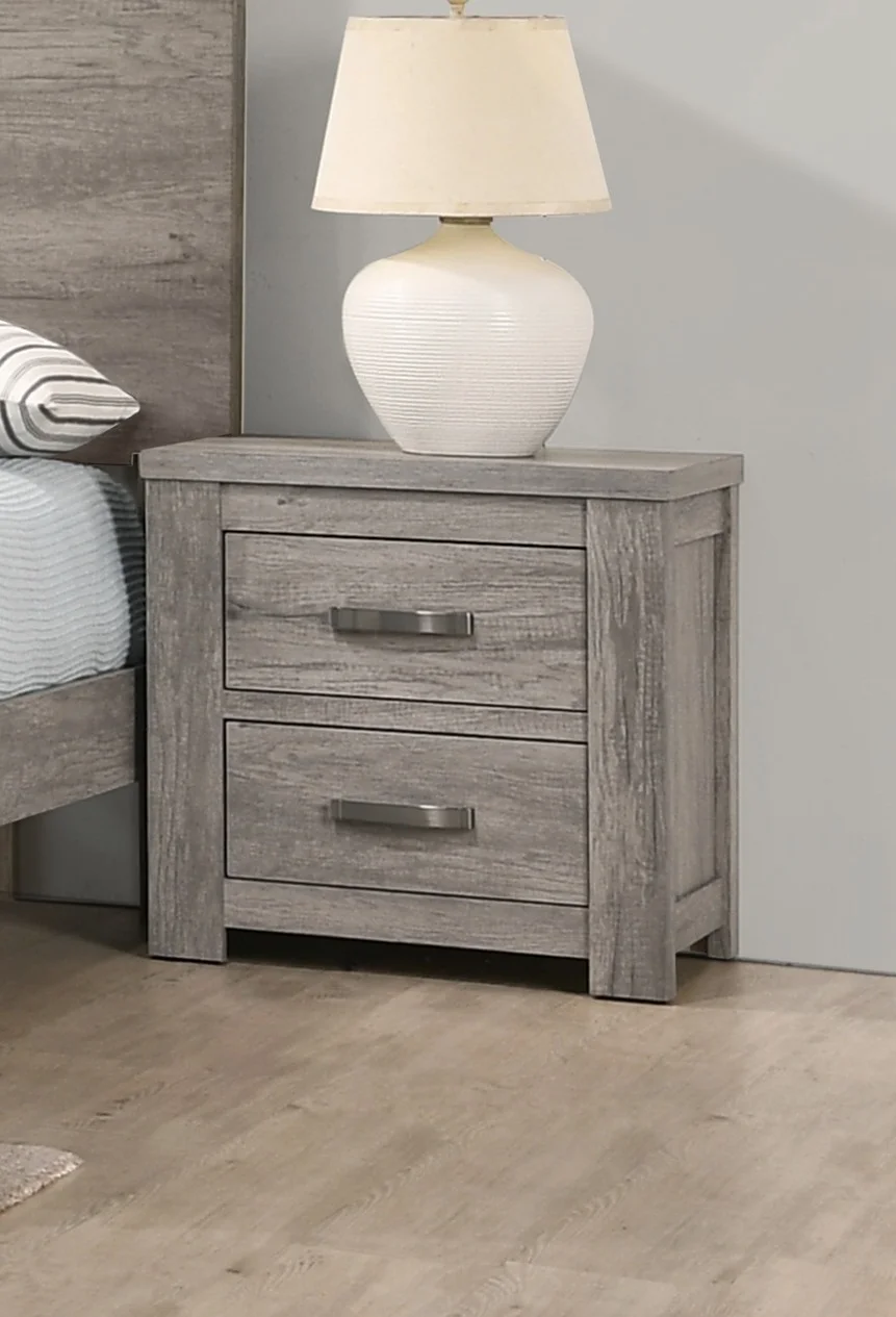 Bedroom 4pc Bedroom Set Modern Unique Queen Size Bed Dresser Mirror Nightstand
