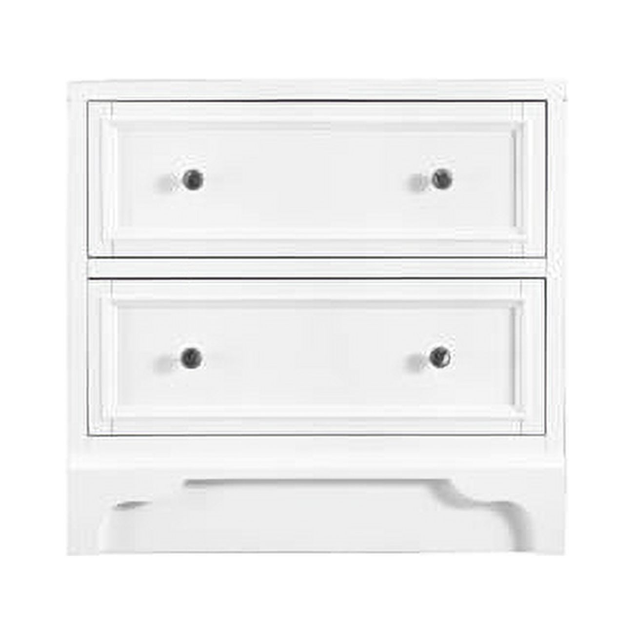 James Martin Furniture 825-DU26-BW 26 in. De Soto Drawer Unit, Bright White