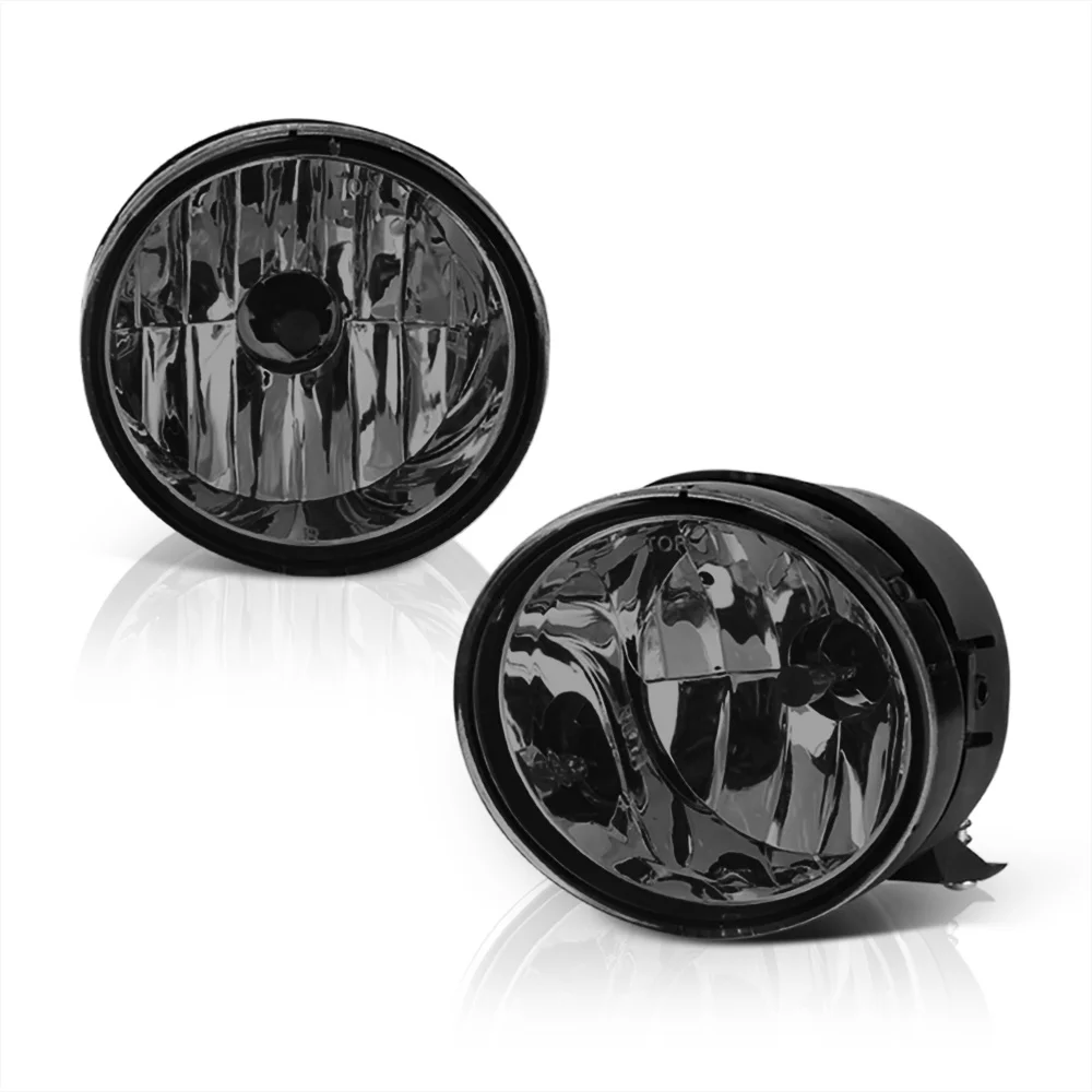 VIPMOTOZ OE-Style Front Fog Light Driving Lamp Assembly For 2004-2015 Nissan Titan & Armada - Power Switch & Universal Wiring Included, Driver & Passenger Side