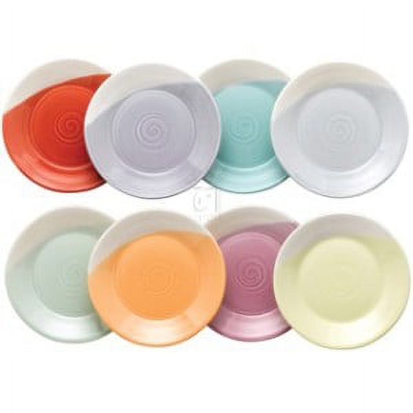 Royal Doulton 1815 Brights Tapas Plate 6 inches, Set of 8, Porcelain, Multicolor