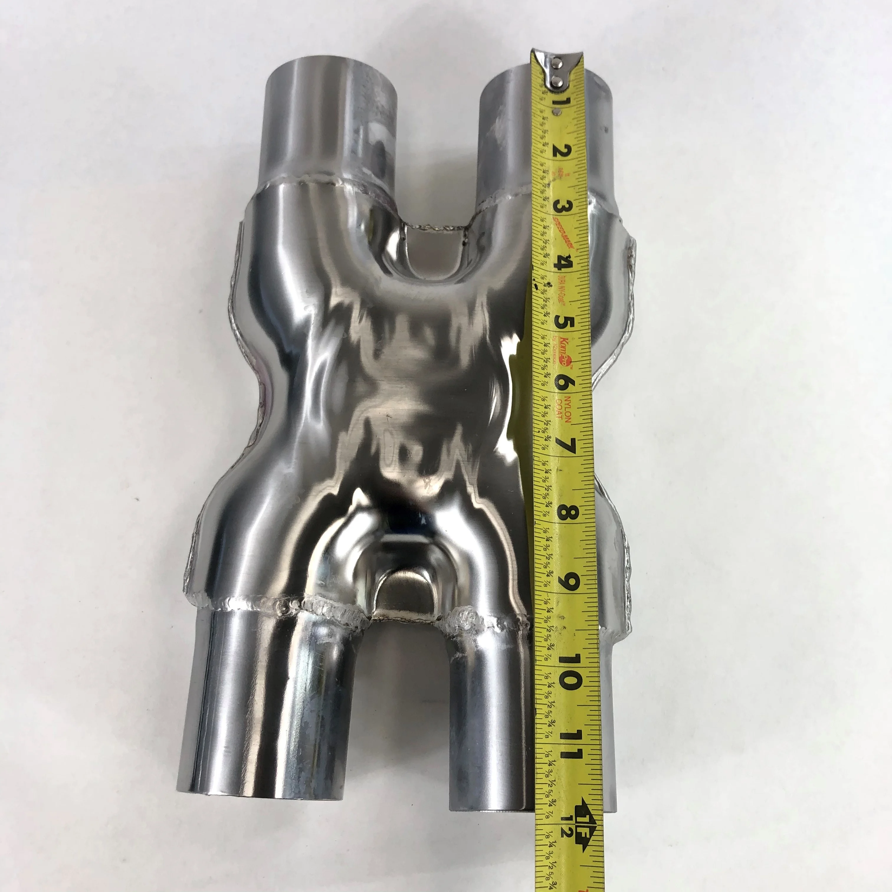 Universal T201 Stainless Steel X-Pipe 2.25
