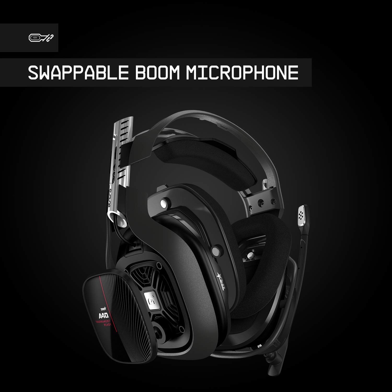 Open Box ASTRO Gaming A40 TR Wired Headset + MixAmp M80 with Astro Audio V2 for Xbox Series X S-Xbox One