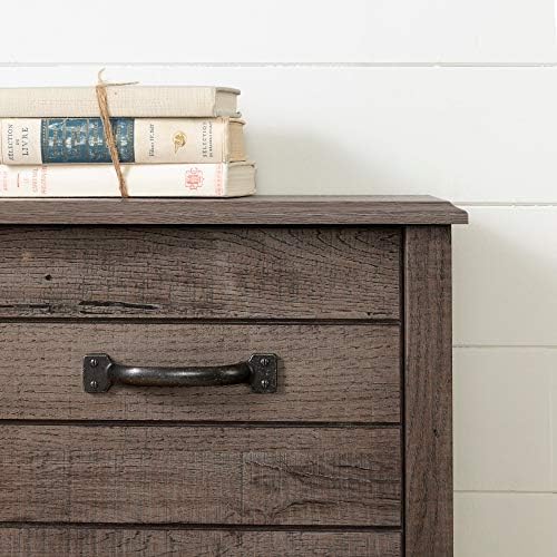 RUNFAYBIU Ulysses Full Bookcase Headboard Fall Oak