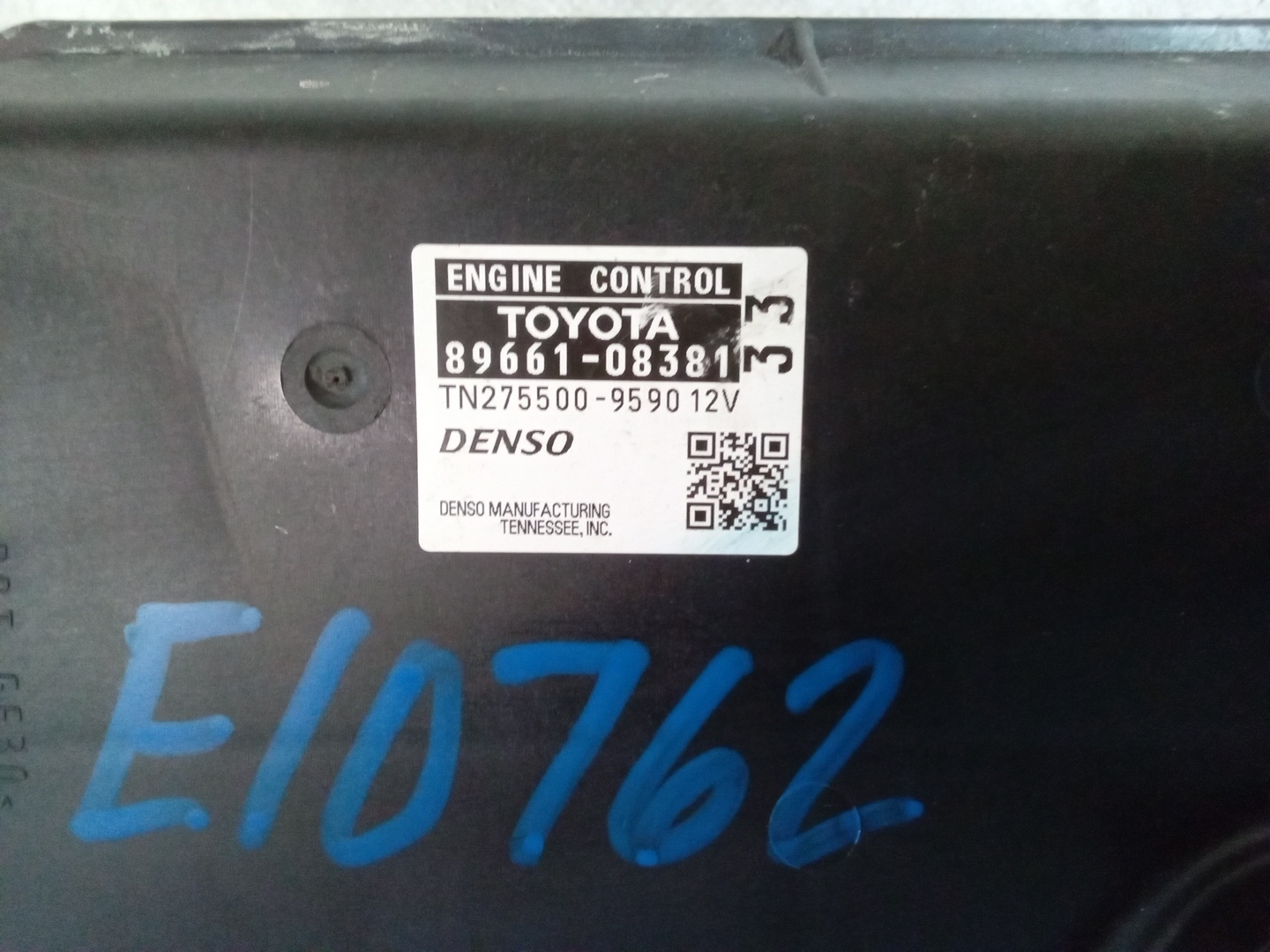 Pre-Owned 214 Toyota Sienna 3.5L Electronic Control Module 8966108381 OEM LKQ (Good)