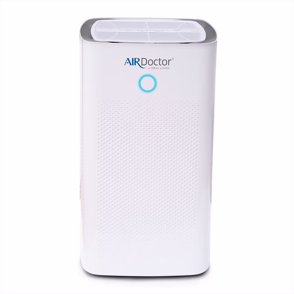 AirDoctor AD5000/AD5500 4-in-1 Air Purifier for Extra Large Spaces, High Ceilings & Open Concepts with UltraHEPA, Carbon & VOC Filters - Removes particles 100Xs Smaller than HEPA Standard-