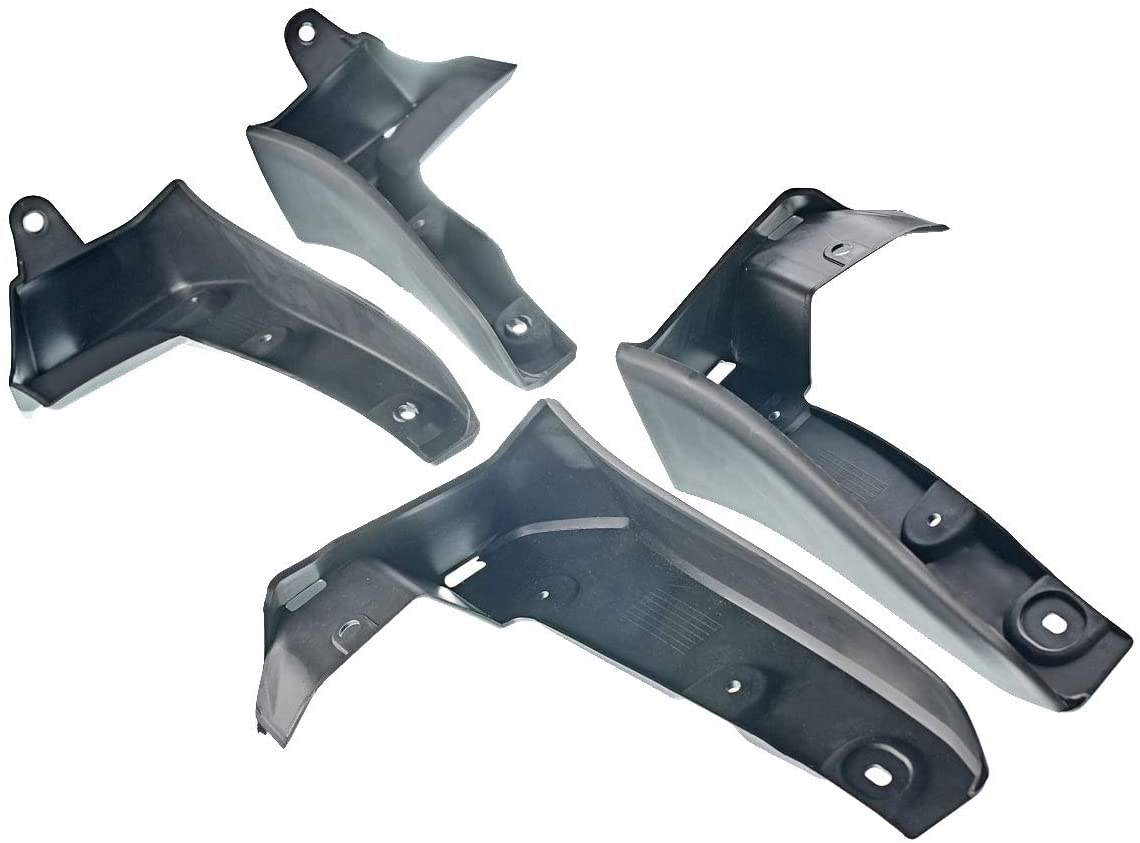 A-Premium Splash Guards Mud Flaps Mudguards Compatible with Honda Civic Sedan 2016 2017 2018 2019 Front and Rear 4-PC Set