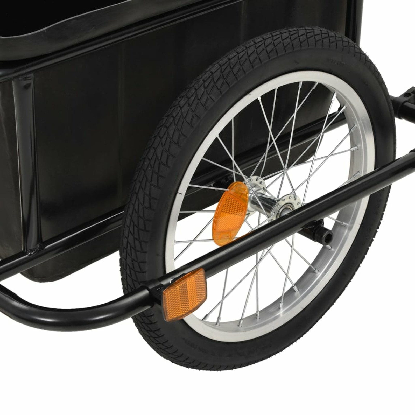 Uteam Black Bike Trailer 13.2 gal Capacity