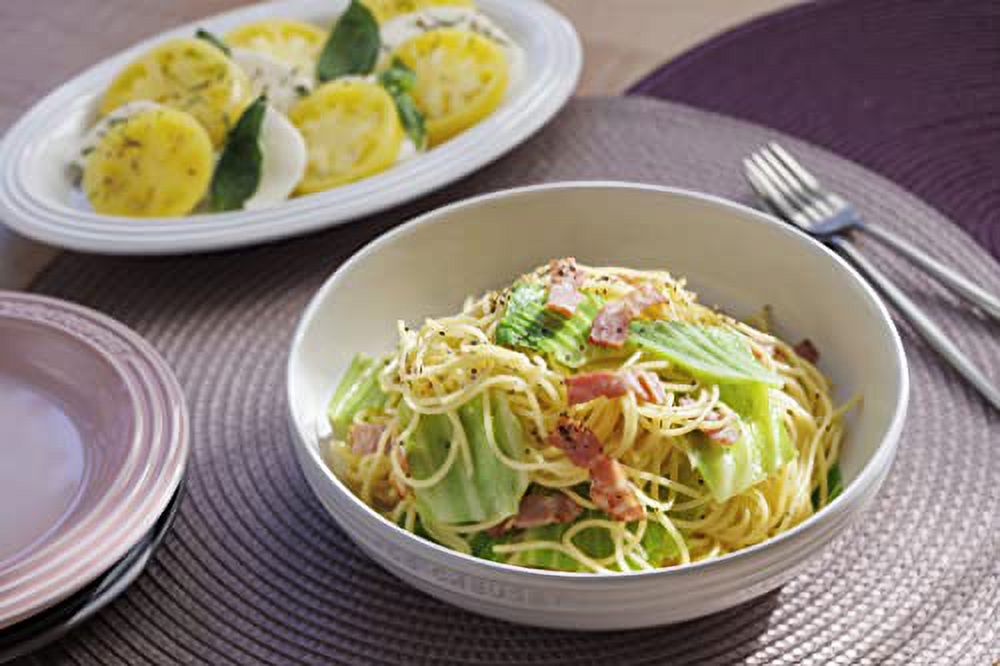 Le Creuset Round Dish Deep Dish 20cm Cherry Red Heat-resistant Cold-resistant Microwave Oven Dishwasher-safe Oven dish Heat-resistant Dish