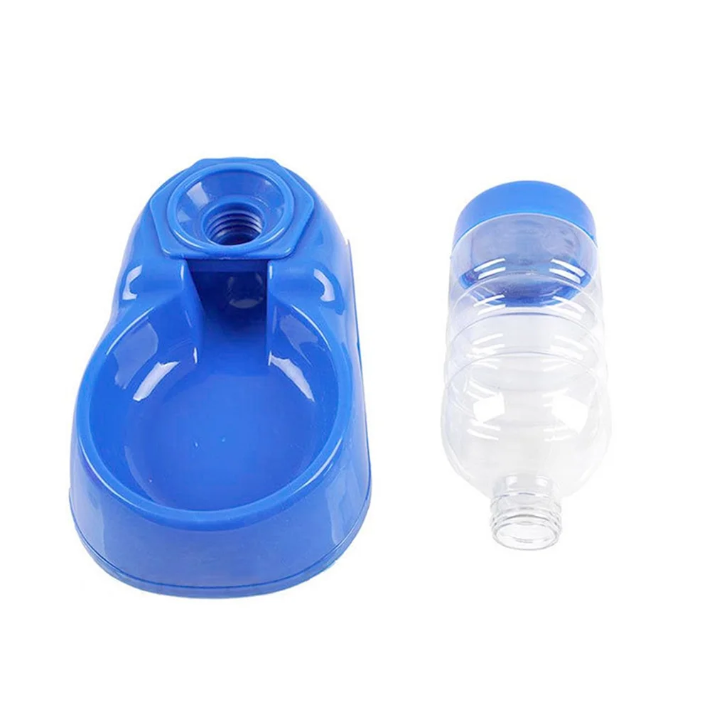 Water Pet Feeder Dispenser Bottle Dog Drinking Automatic Cat Cage Small Animal Bowl Station Container