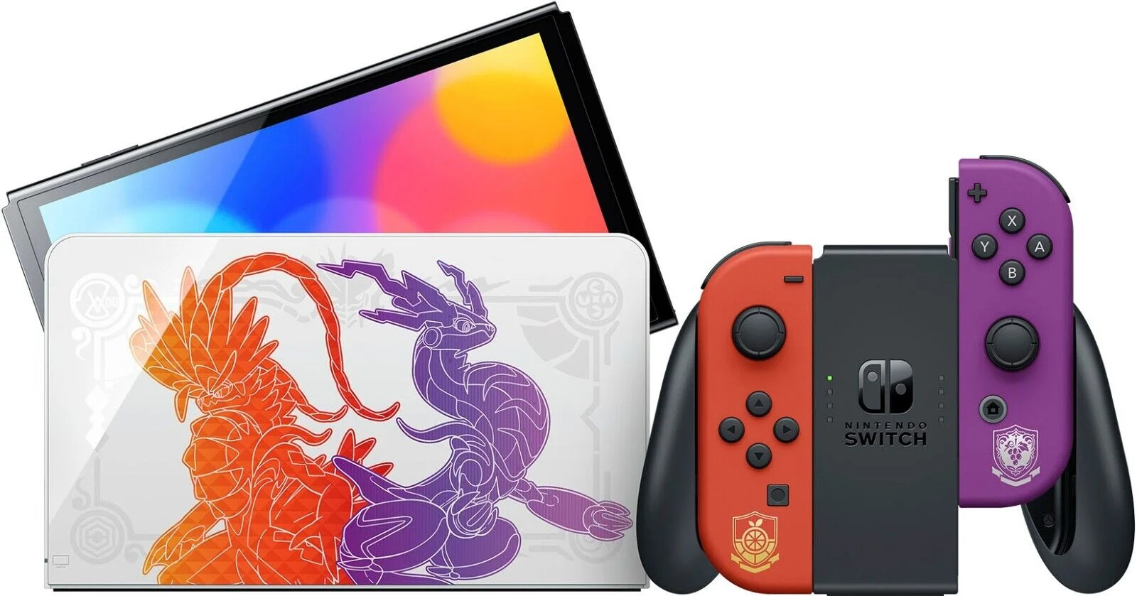 Nintendo Switch (OLED Model) Pokémon Scarlet & Violet Bundled With Violet Game