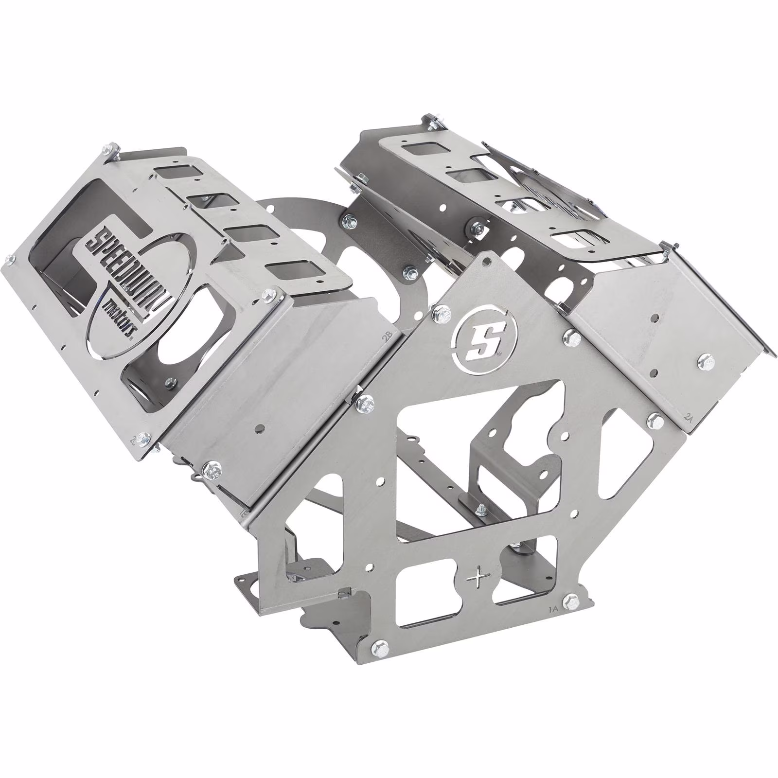 SoloSwap™ Gen III 5.7 Hemi Mock Up Engine Swap Long-Block with Heads, Lightweight Steel Construction, Fits All Gen III Hemi Bolt-Ons, Ideal for Custom Mounts, Easy Hand Lift