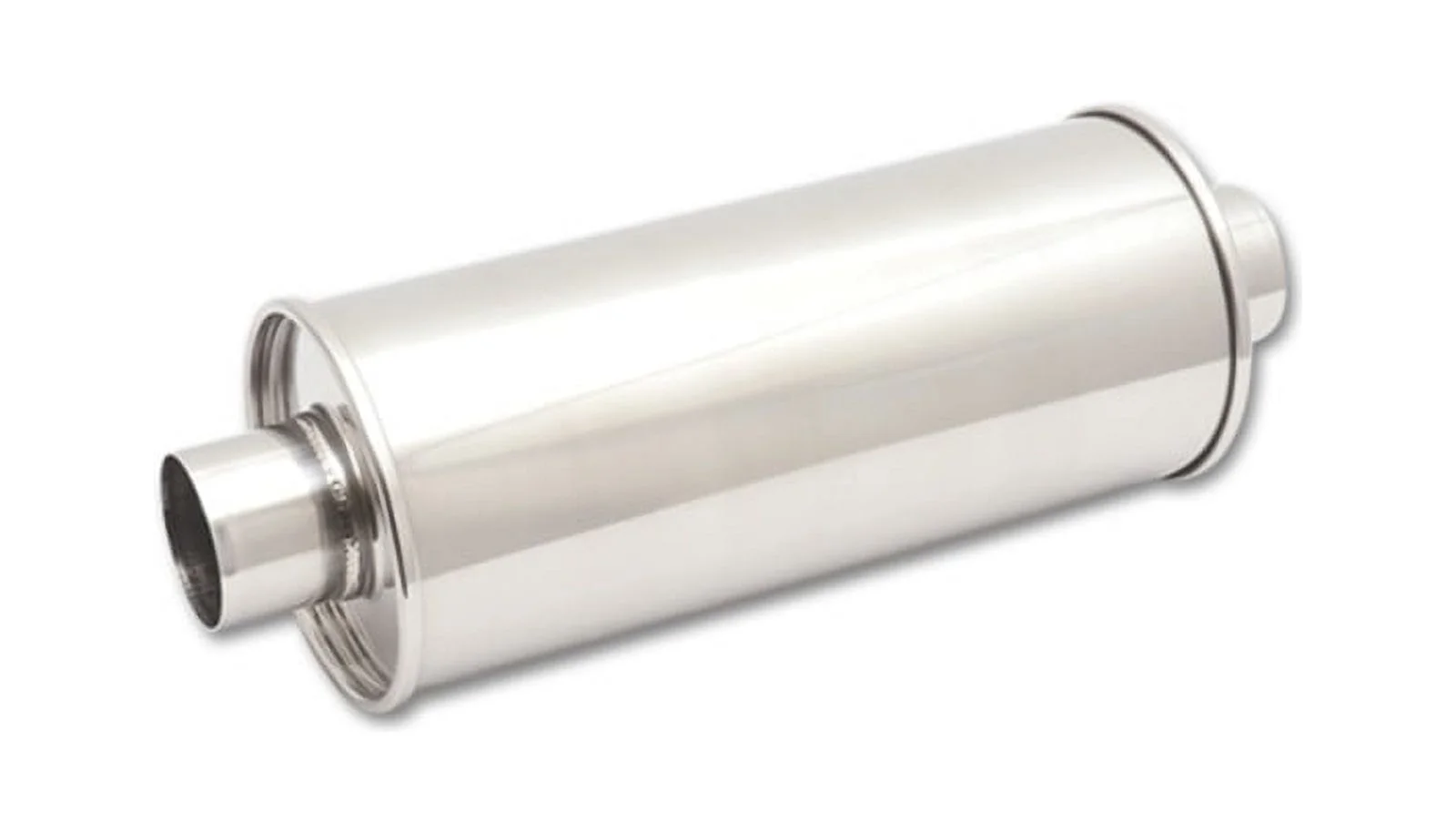 Vibrant 1119 Stainless Steel Round Muffler