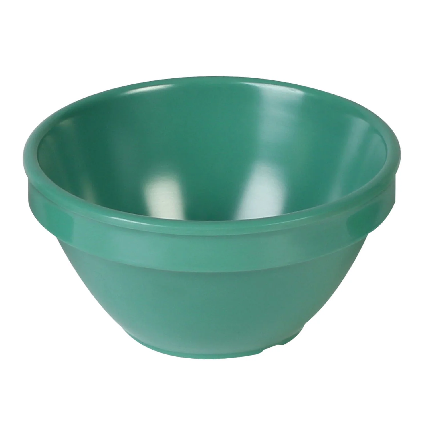 Excellante Color Green Melamine Dinnerware Collection 4.25 Inch Bouillon Cup - 4 Oz, Comes in Dozen