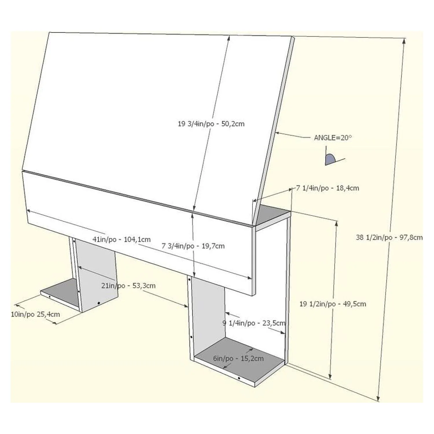 Nexera Compass Engineered Wood 2-Piece Twin Bedroom Set in White