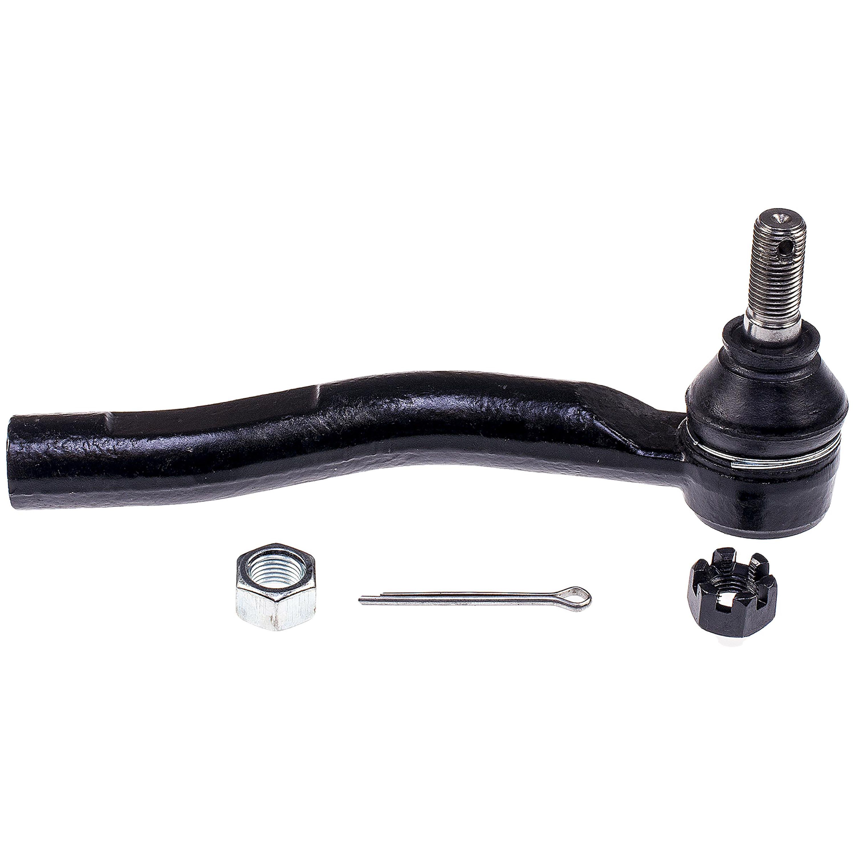 Dorman T3555PR Front Right Outer Steering Tie Rod End for Specific Toyota Models, Black