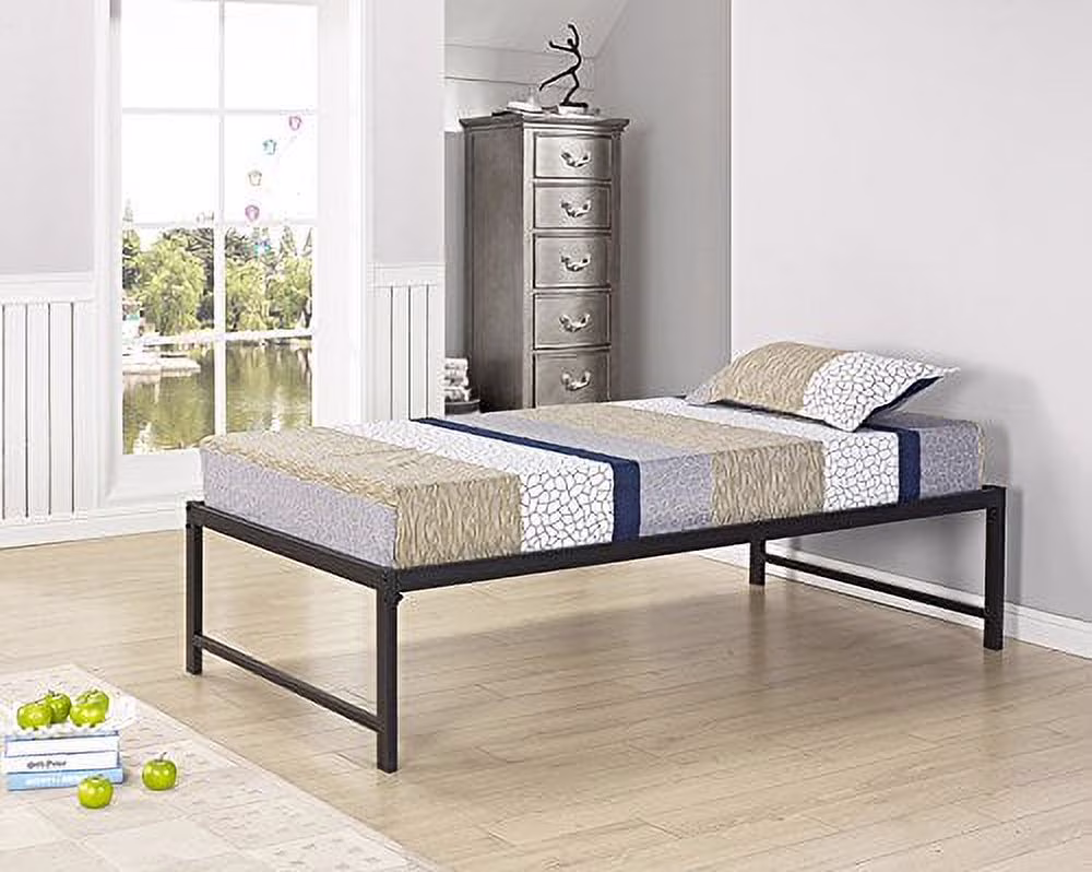 Kings Brand Furniture - Black Metal Twin Size Platform Daybed Bed Frame