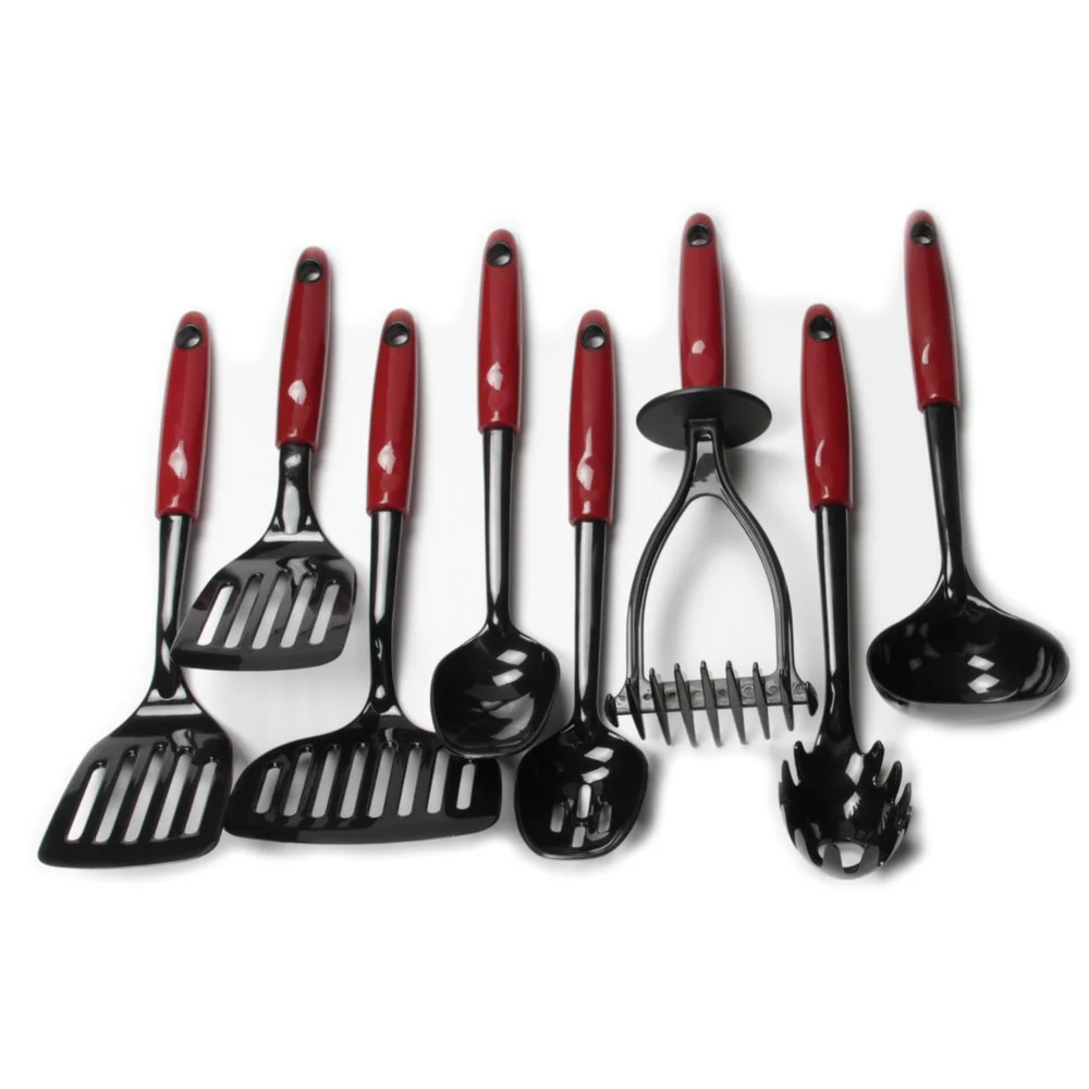 Chef Craft Select Kitchen Tool/Utensil and Gadget Set, 23 Piece Set, Red