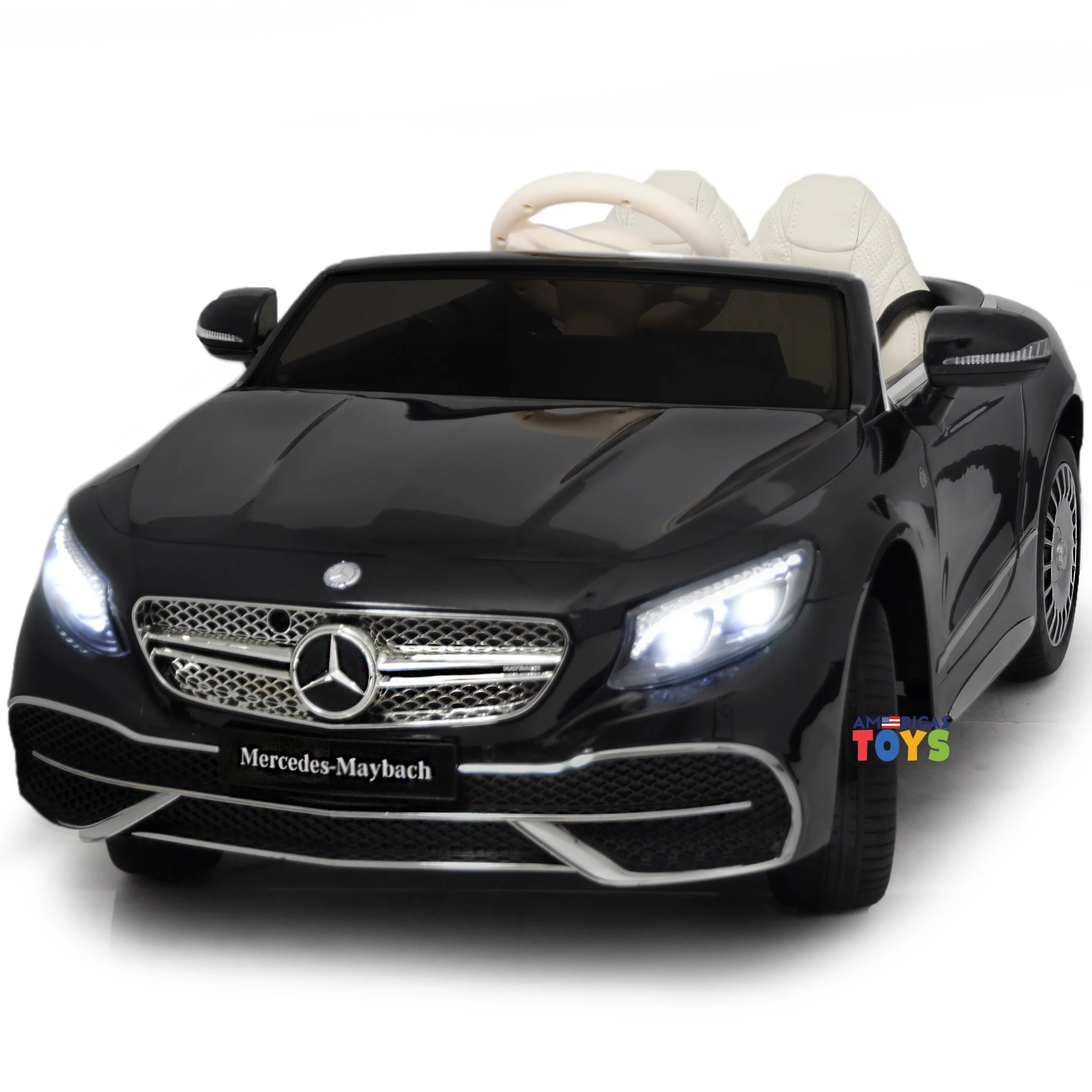 Mercedes Maybach 12V Powered Ride on Car for Kids with Remote Control