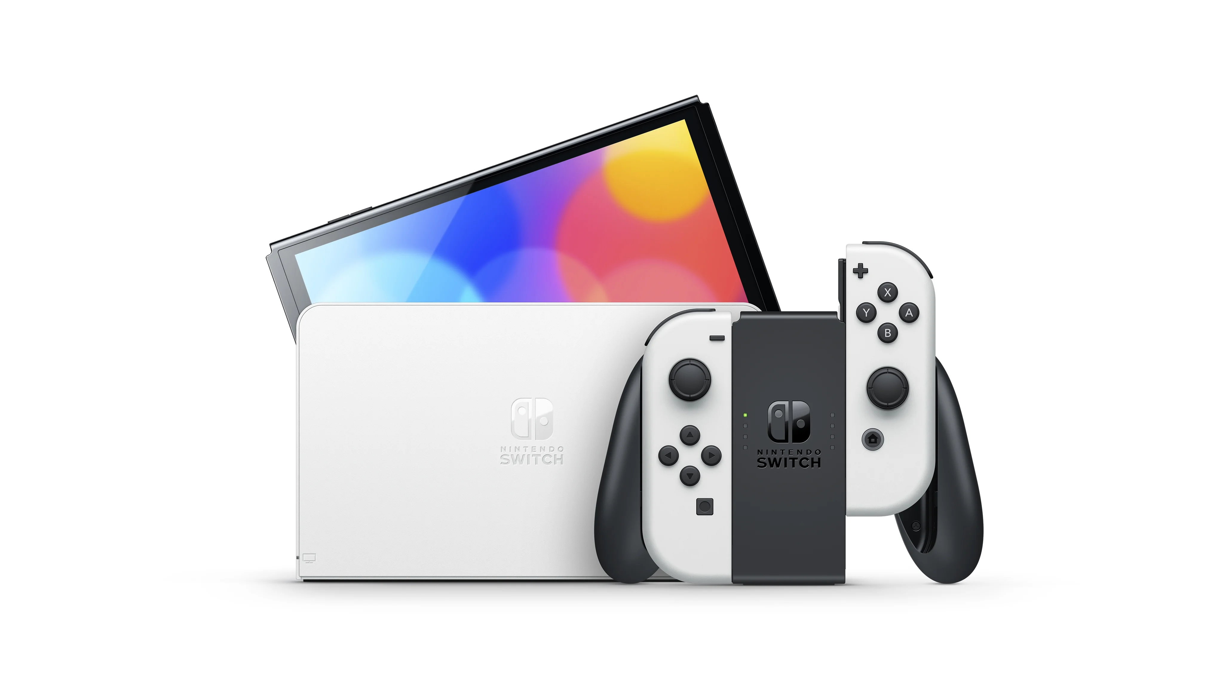 Nintendo Switch OLED Model with White Joy-Con