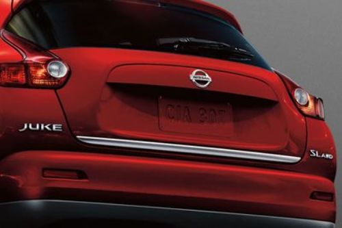 New Genuine Nissan Juke Rear Hatch Trunk Chrome Applique Kit Strip OE 999M16X100