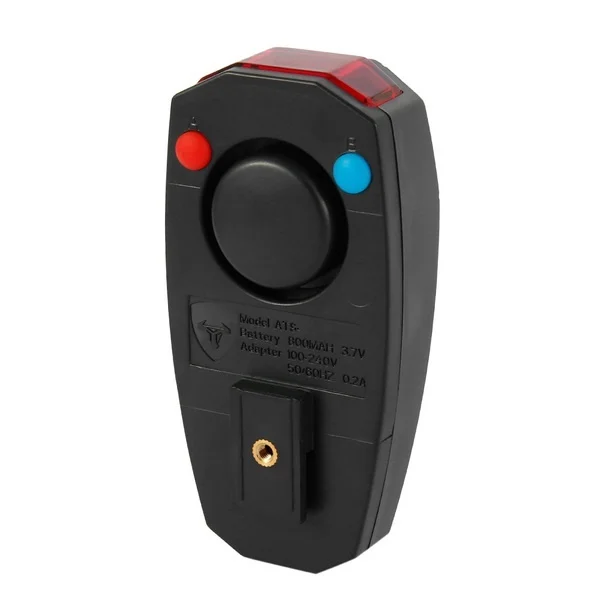 ODOMY USB Rechargeable Key Fob Controlled Bicycle Rear Light Cycling Anti-theft Alarm Warning Light