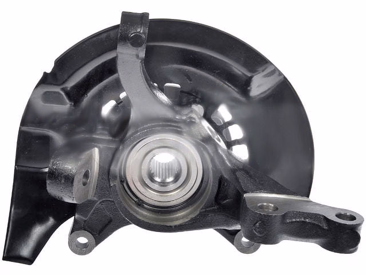 Front Left Driver Side Steering Knuckle Kit - with Loaded Knuckle, Hub, Bearing, Axle Nut, and Dust Shield - Built in USA - Compatible with 2004 - 2006 Toyota Camry 2.4L 4-Cylinder 2005