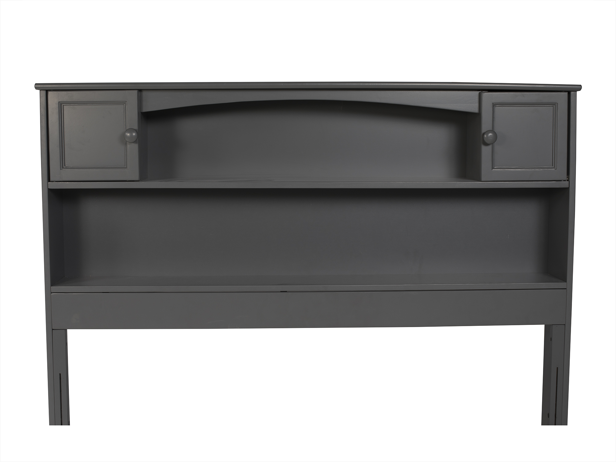 AFI Newport Full Headboard with Turbo Charger in Grey