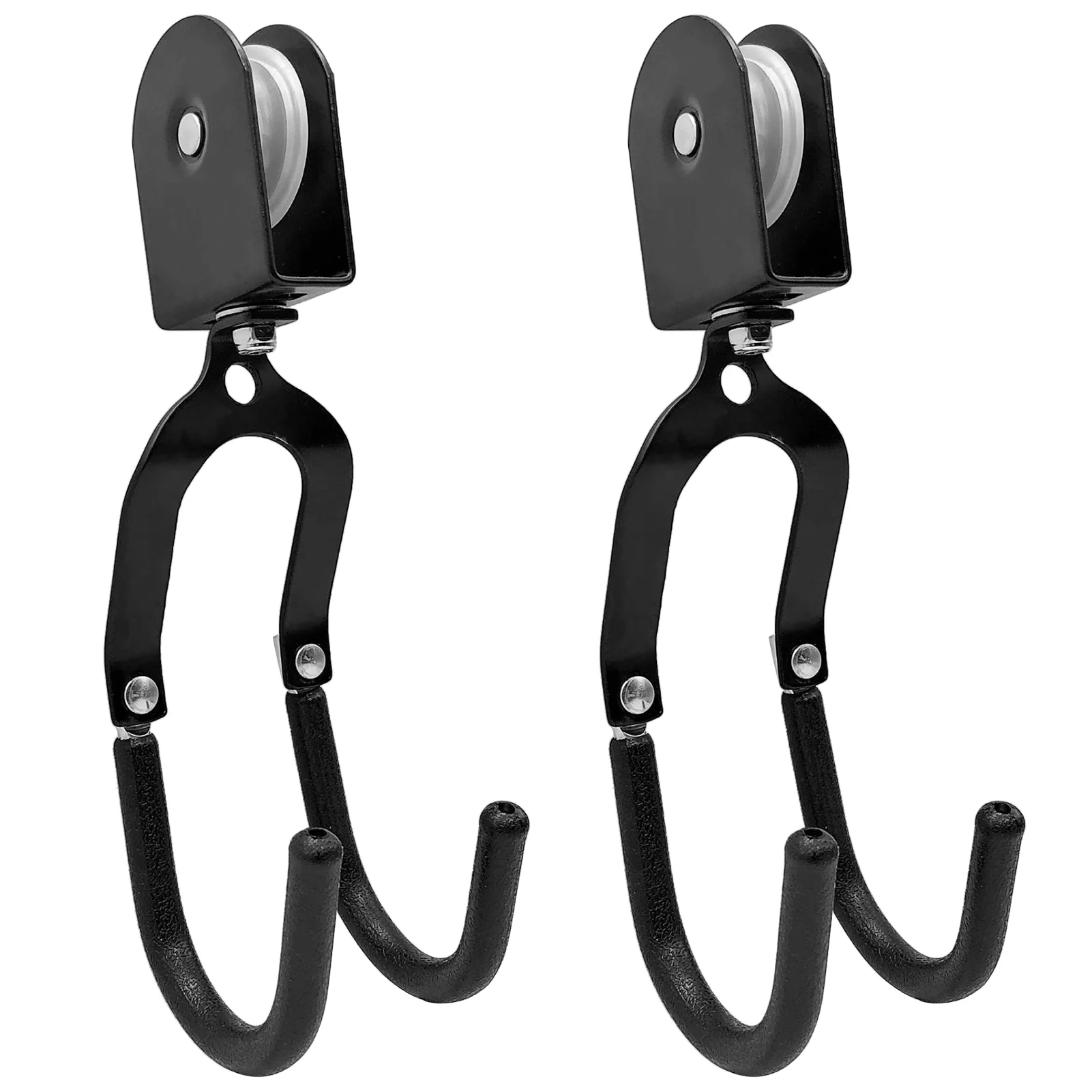 Andoer Ceiling Mount Kayak Lift with Pulley System, Convenient Garage Storage for Paddleboard Canoe Kayak, 125lb Capacity