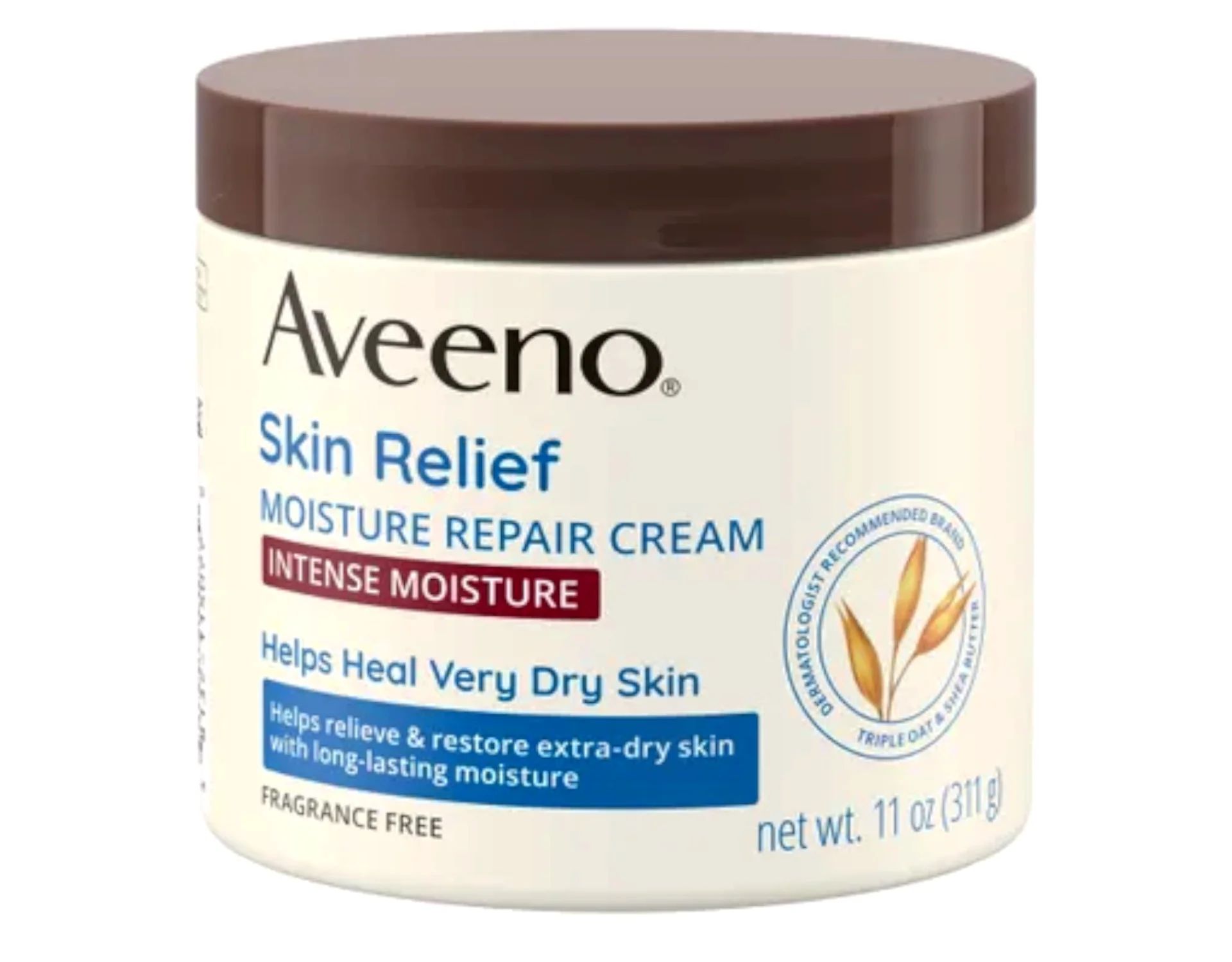 Aveeno Skin Relief Intense Moisture Repair Body Cream - 11 oz - 4 Pack