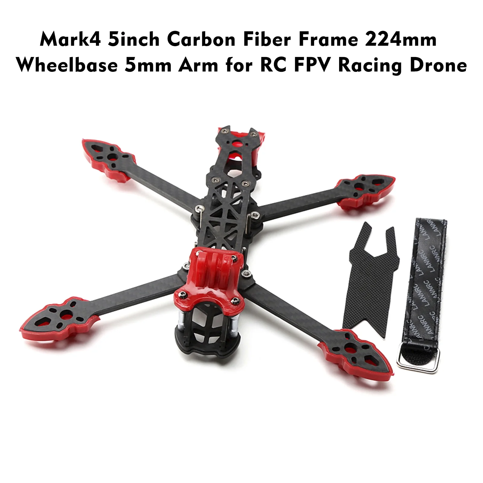 GoolRC Frame,Mark4 5inch Carbon Wheelbase 5mm ArmFrame Fpv ArmFpv 5inch Carbon Fiber 5mm ArmFpvFiber Frame Wheelbase Carbon Fiber Frame Huiop Dsfen Mewmewcat