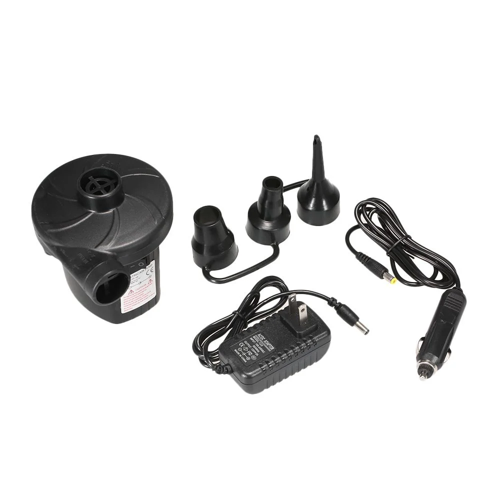 Portable Camping Swimming laps Inflatable boat Camping Pump Electric Air pump Compressor stations Car Home Use EU