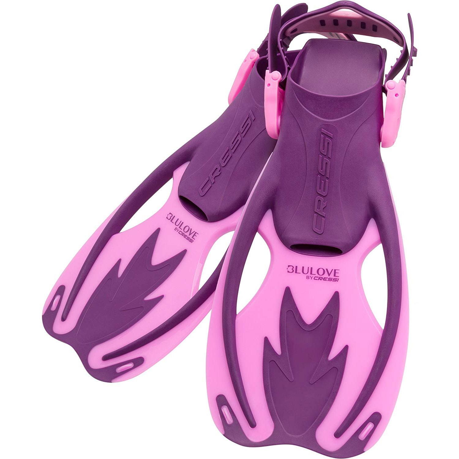Cressi Rocks Kid Fins - Pretty in Pink - Small/Medium