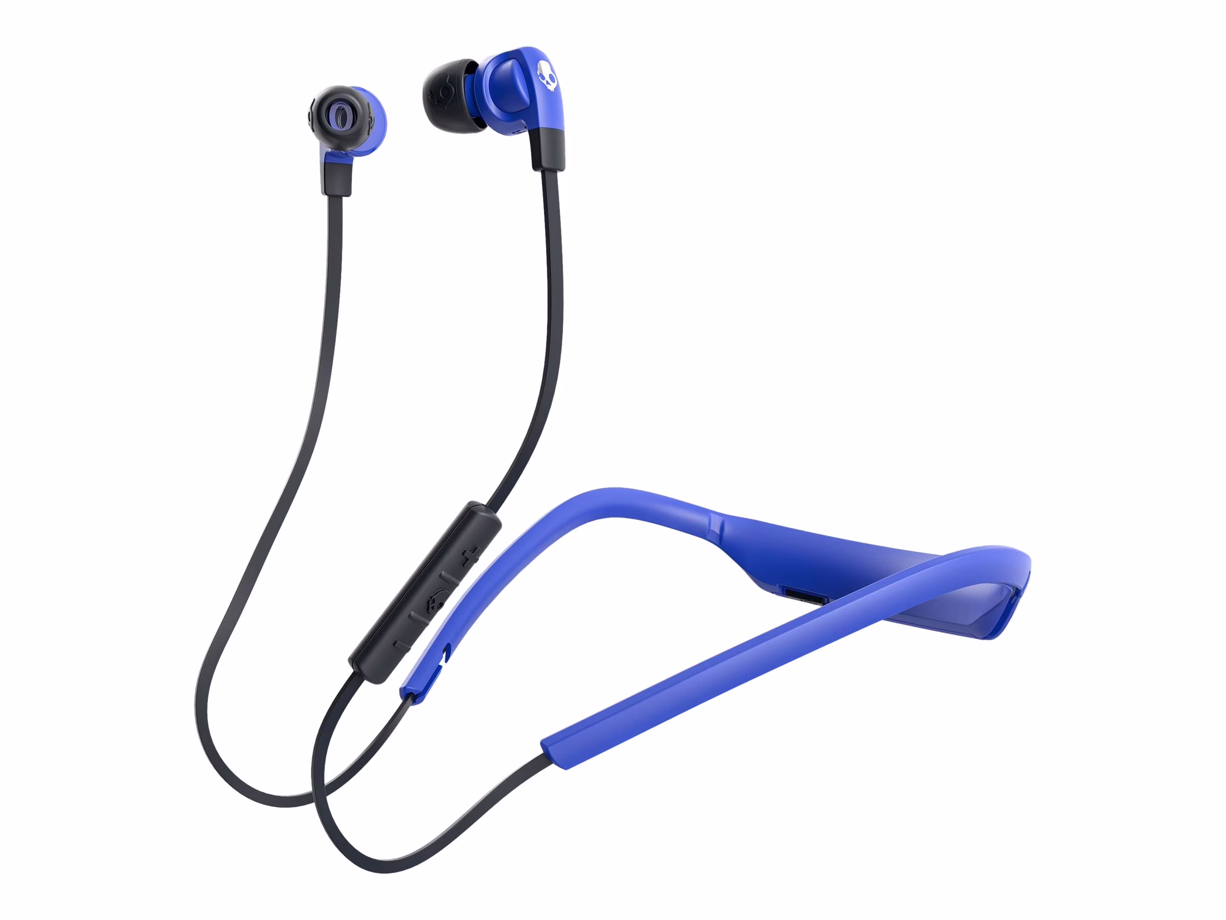 Skullcandy Smokin Buds 2 Wireless - Earphones with mic - in-ear - Bluetooth - wireless - noise isolating - dark blue, royal blue