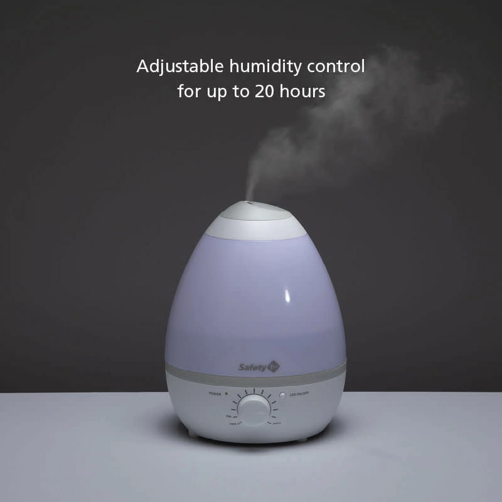 Safety 1ˢᵗ Easy Clean 3-in-1 Humidifier, Grey