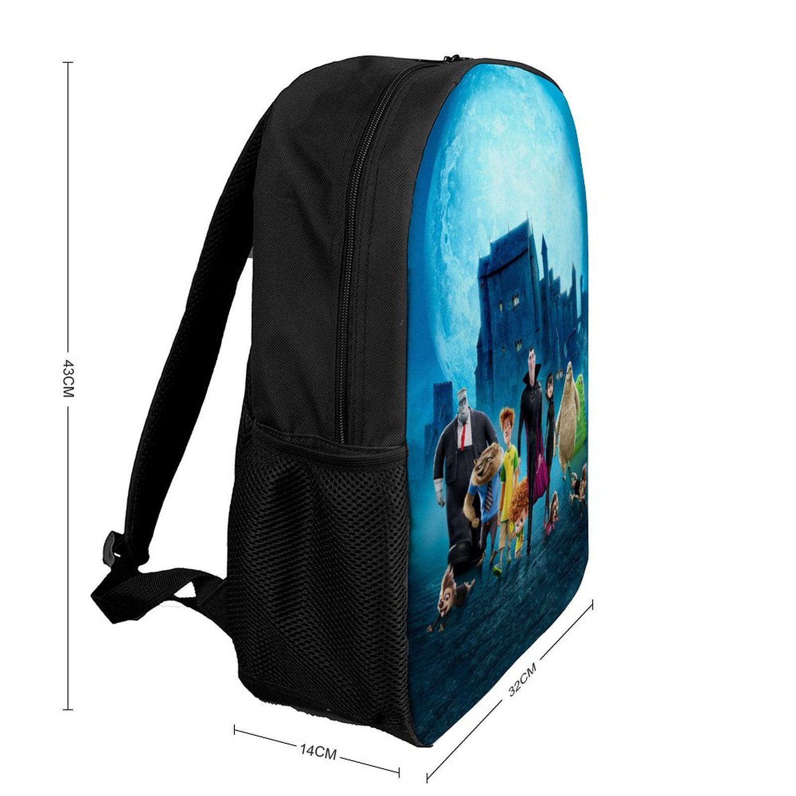 Hotel Transylvania Movie Backpacks Basic Shoulder Daypack Bookbag Satchel Knapsack Rucksack For School Office Travel
