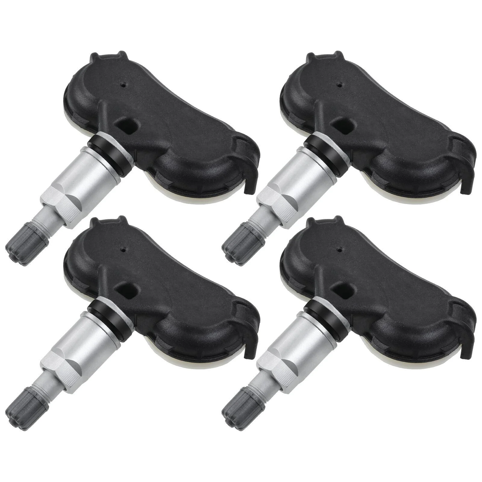 A-Premium Tire Pressure Monitoring Sensors TPMS Compatible with Hyundai Accent Equus Genesis Sonata Tucson Kia Rio Sportage Borrego 4-PC Set