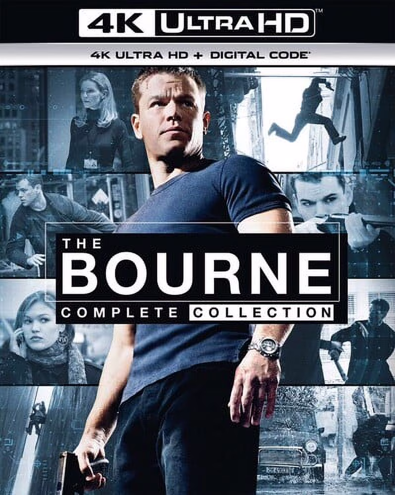 The Bourne Complete Collection (4K Ultra HD + Blu-ray + Digital Copy)