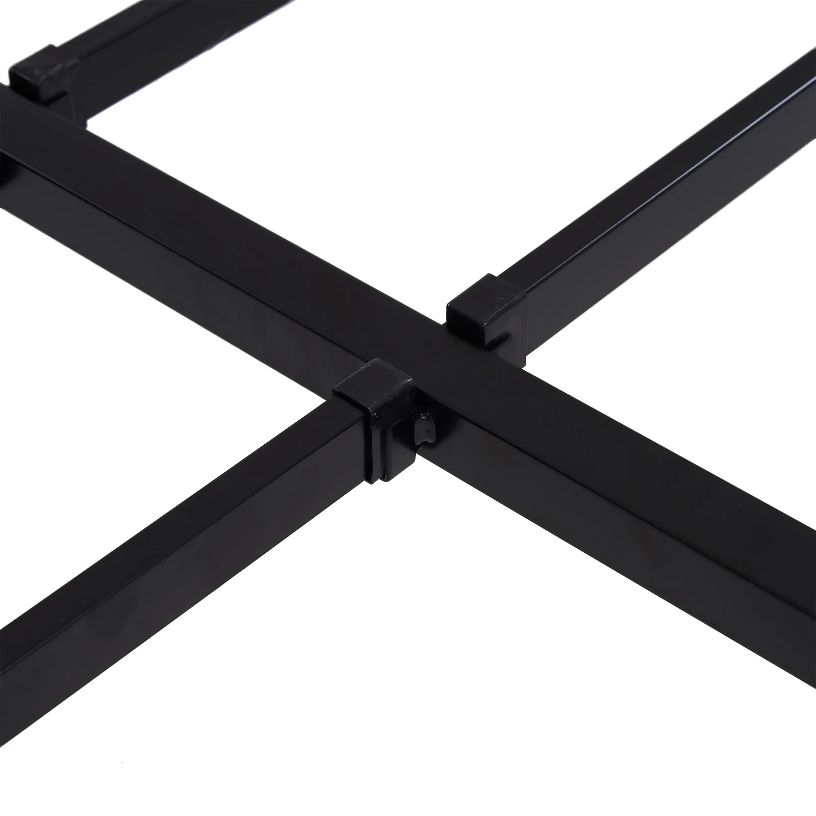 Roxona Simple Basic Iron Bed Frame Iron Bed 208.2 x 198 x 45.7cm Bed Height 18