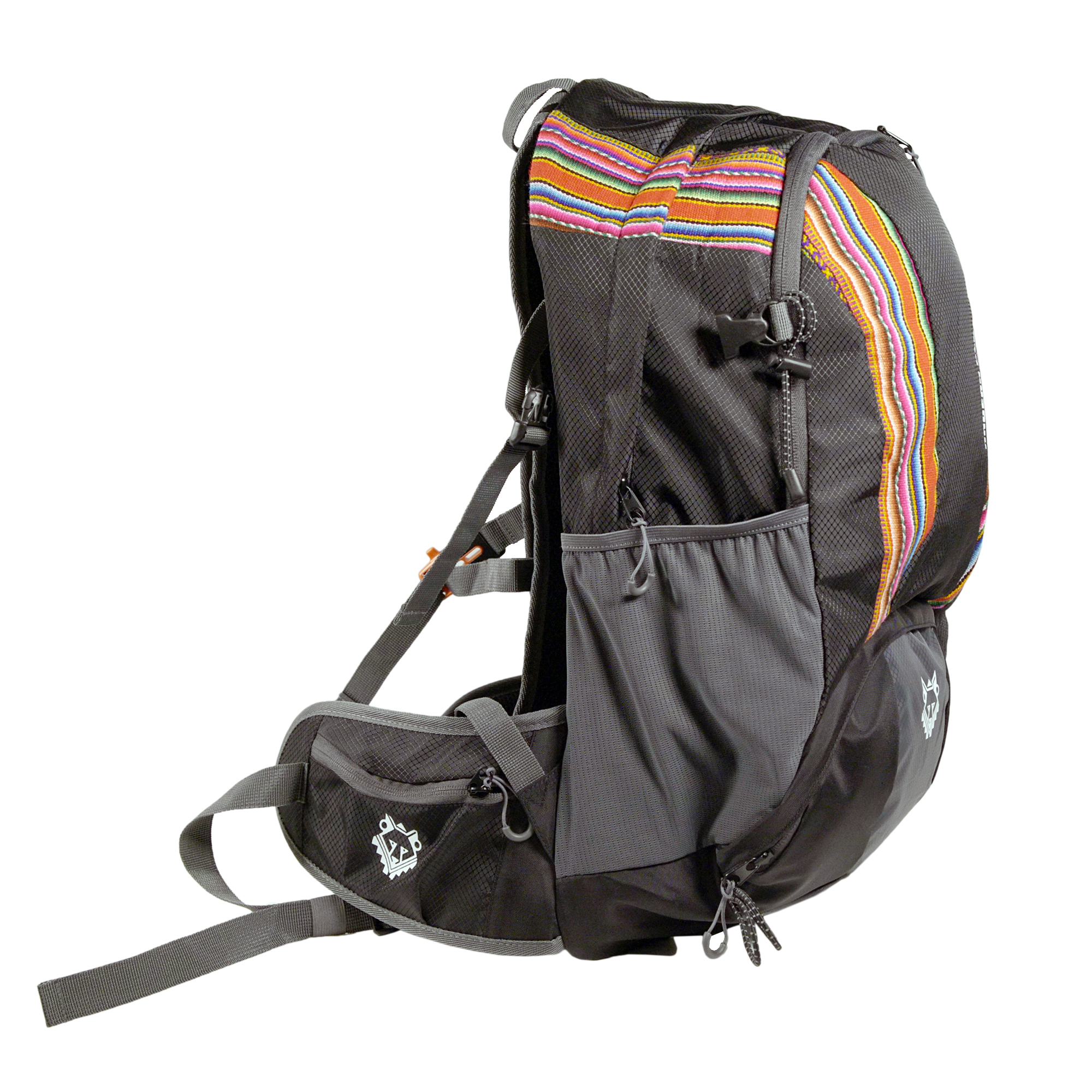 Andean Blue Wanderer (Red) Lightweight Hiking Backpack -20L with Hydration Sleeve and Rain Cover