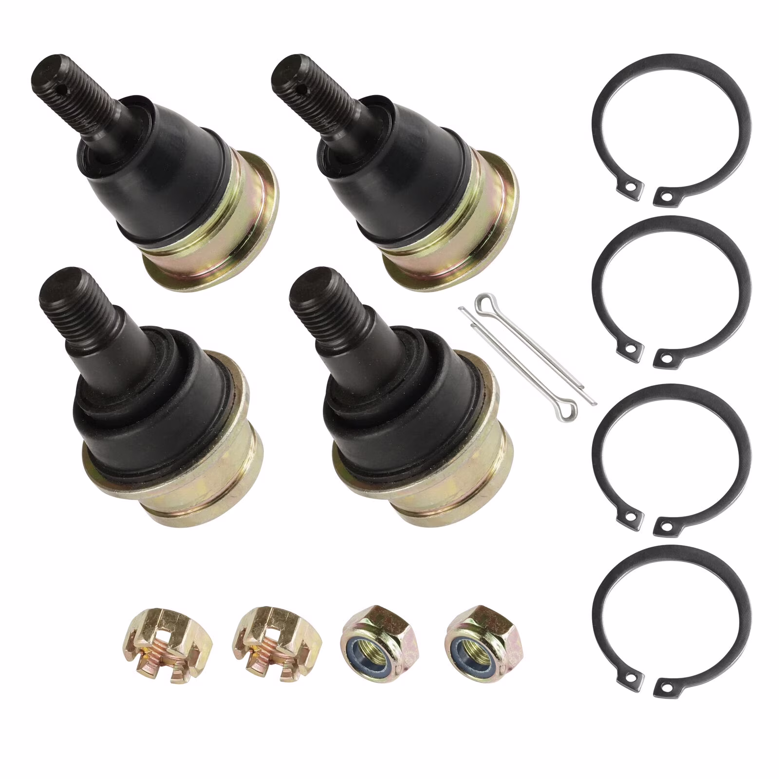 2 Front Knuckle Lower Upper Ball Joint For John Deere Xuv Gator 625I 825I Gas