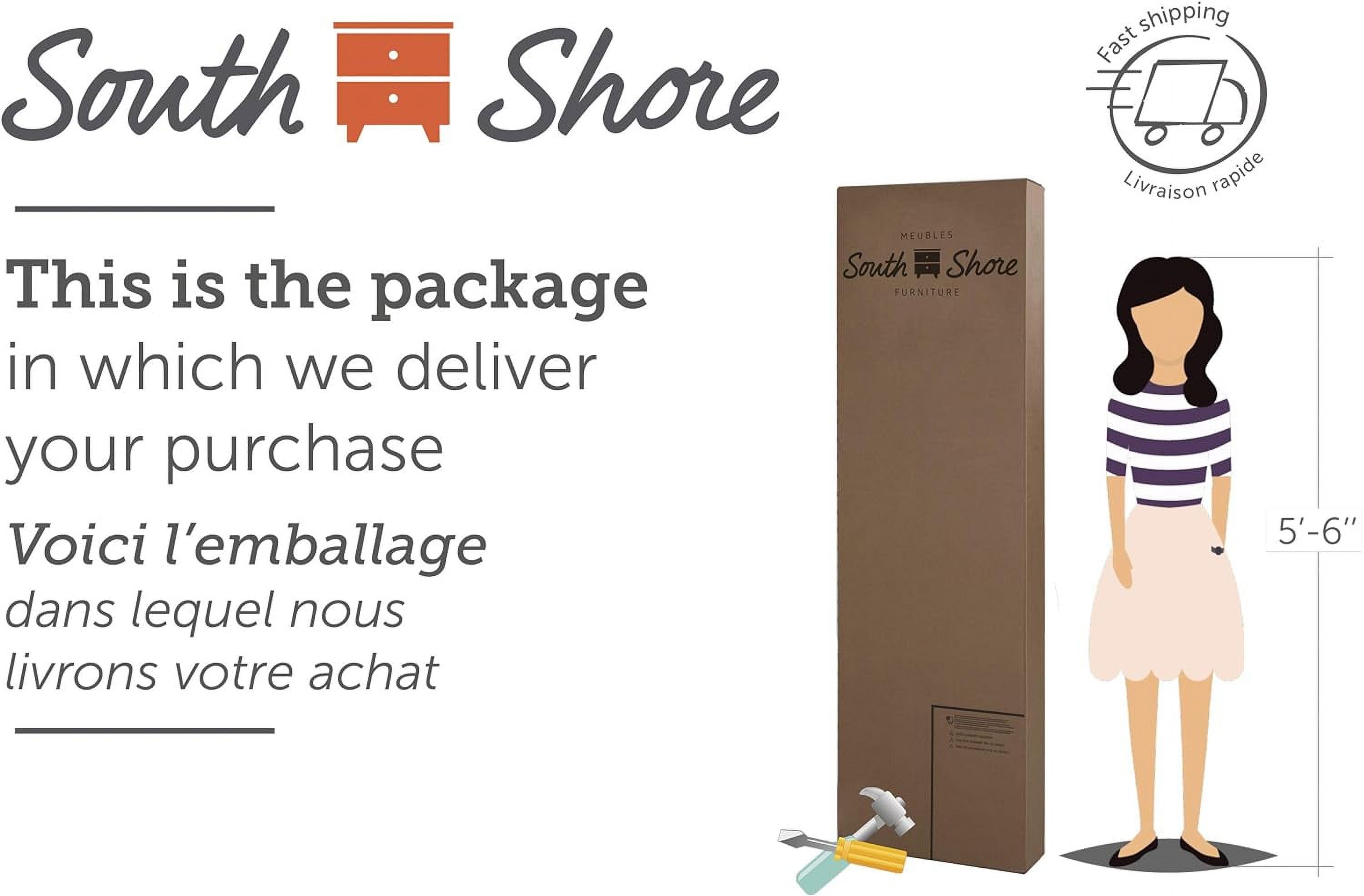 Vio Headboard Full/Queen , 54/60-Inch, Pure Whie