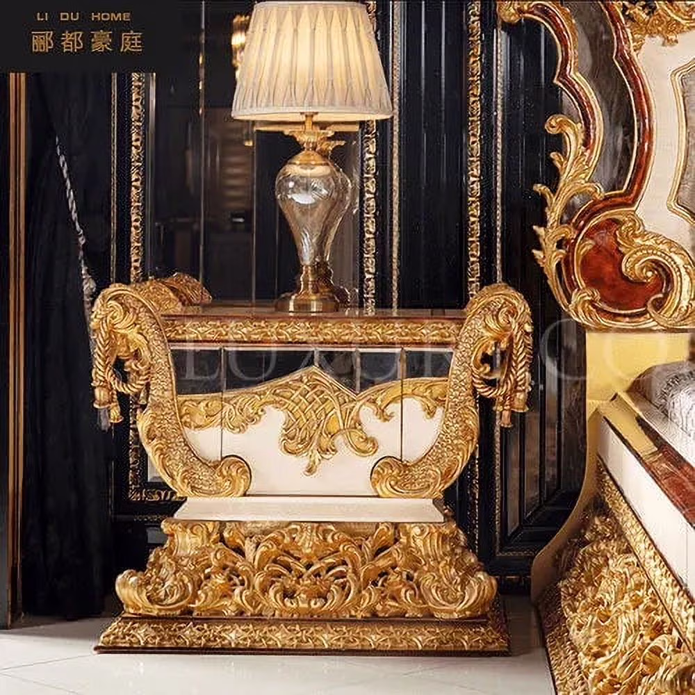 Master Aesthetic Bed Frames Queen Vip Unique Europian Platform King Size Bed Modern Luxury Camas De Dormitorio Home Furniture