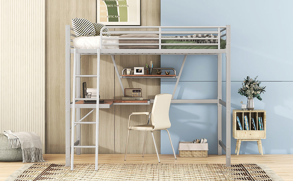 Silver Sky Loft Bed