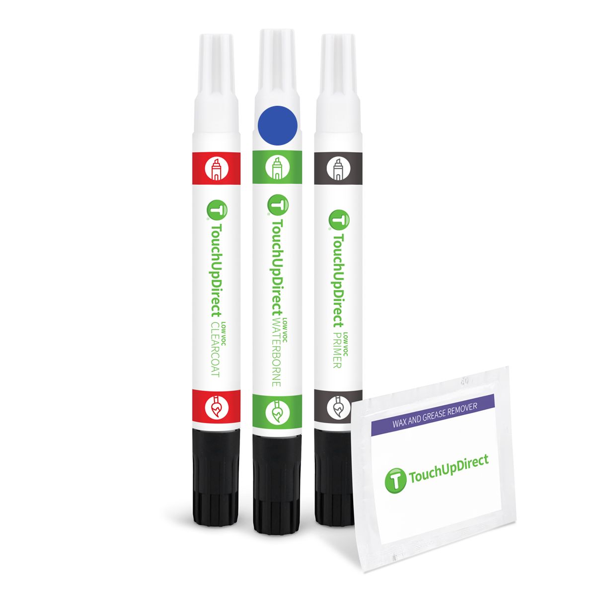 TouchUpDirect SAL Abyss Blue Pearl for Subaru Exact Match Touch Up Paint Combo - Preferred Package