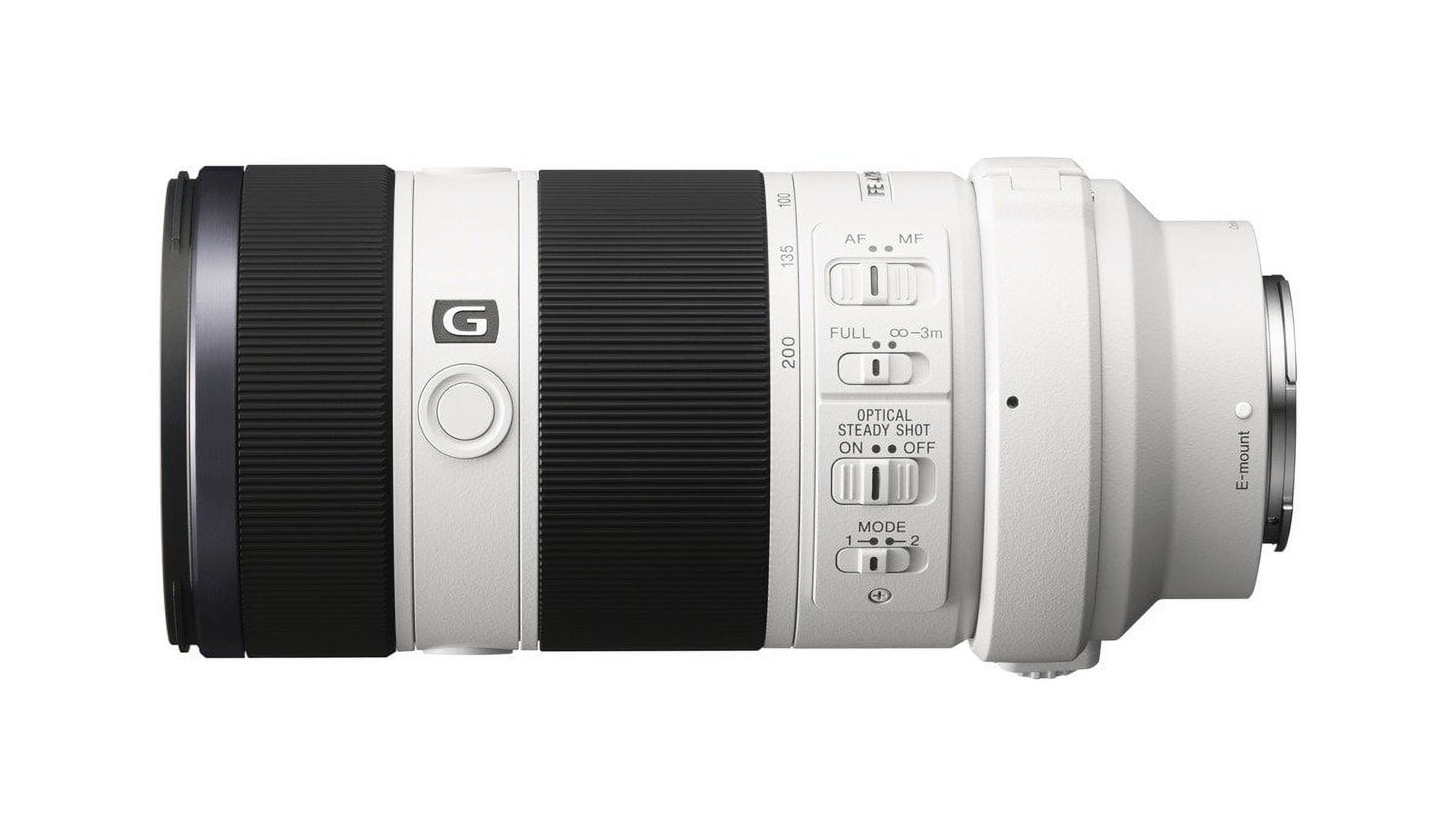 Sony SEL70200G FE 70-200mm F4 G OSS E-mount Full Frame Interchangeable Lens - International Version (No Warranty)